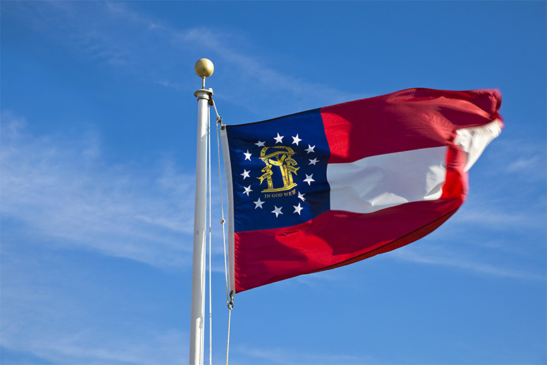 Georgia state flag
